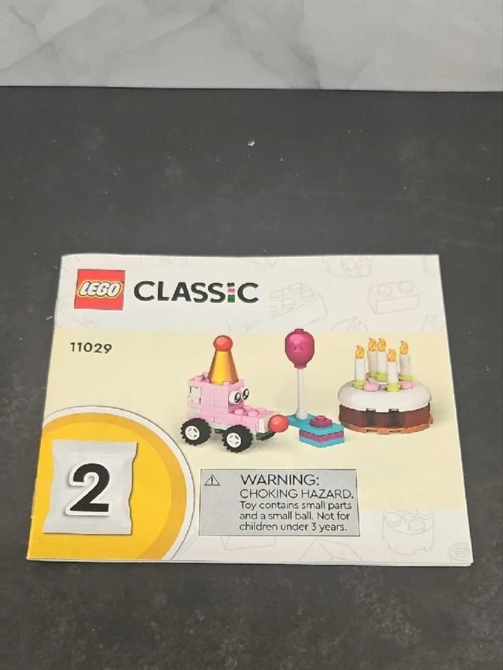 Lego Classic Mix Grab Bag! - Bright Blue, Pink, Green, Yellow, Brown Pieces